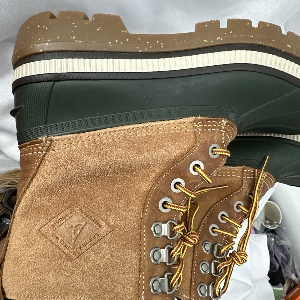 J Crew Sperry Ice Bay Boots For Men Size 8.5 With… - image 3